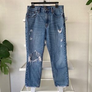 Abercrombie & Fitch A&F Mom Jean blue size 30/10R